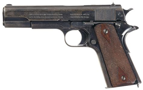 Colt Government Model Pistol With Argentine Markings Rock Island Auction