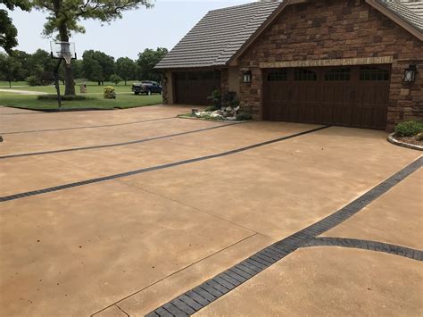 Resurfacing and Staining This Faded Concrete Driveway | Direct Colors