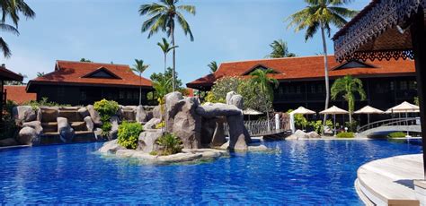 Cascade Pool Meritus Pelangi Beach Resort And Spa Pantai Cenang