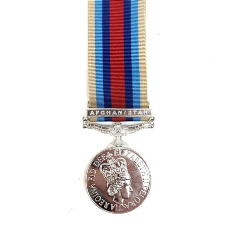 Replacement Operational Service Medal Afghanistan Full Size Jeremy