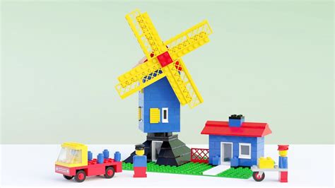 550 Windmill Old Lego Sets Vignettes Windmill