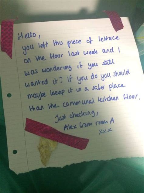26 Passive Aggressive Housemate Notes That Are Both Hilarious And Terrifying
