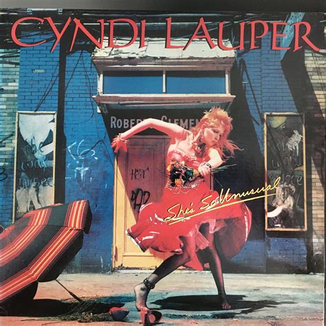 cyndi lauper — she s so unusual vinyl distractions