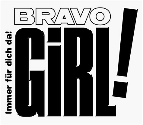 Bravo Girl Logo Black And White Bravo Girl Logo Hd Png Download