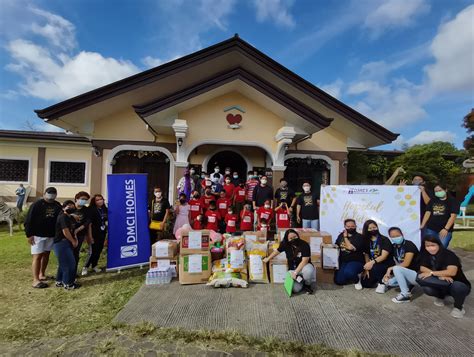 Dmci Homes South Metro Communities Reach Out To Tagaytay Orphanage