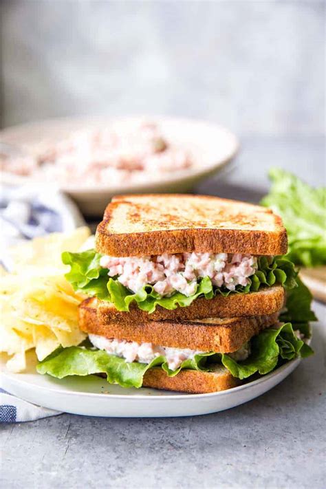 Ham Salad Sandwiches Bless This Mess