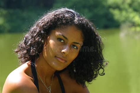 Beautiful Brazilian Woman Stock Photo Image Of Beautiful