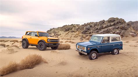 2021 Ford Bronco Revealed Ford Unveils Revived Suv Model