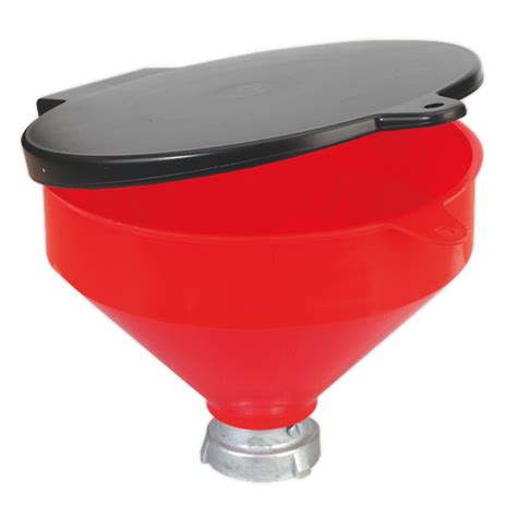 Solvent Safety Funnel With Universal Drum Adaptor Solvsfu Sealey