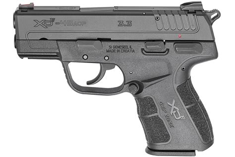 Springfield Xd E 45 Acp Dasa Concealed Carry Pistol Black Sportsmans Outdoor Superstore