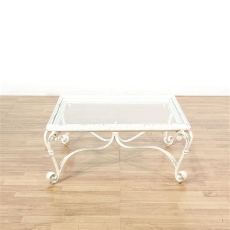 Discover the largest selection of farmhouse and french country coffee tables and farmhouse coffee tables. Square Shabby Chic White Glass Top Coffee Table | Loveseat ...