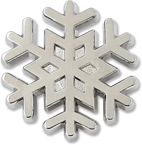 Pinsanity Christmas Snowflake Lapel Pin Jewelry