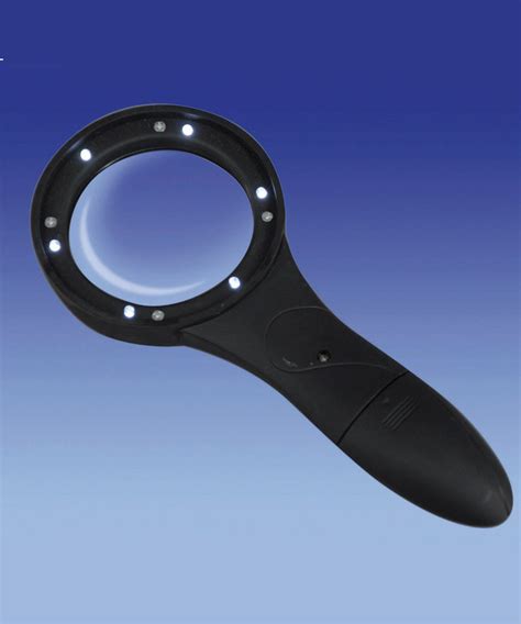 Deluxe Hand Magnifier With Led Lights Easy To See Easy To Use With A