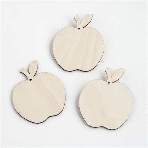Wooden Apples Artcuts