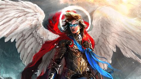 Fantasy Angel Warrior 4k Ultra Hd Wallpaper By Diego Cunha