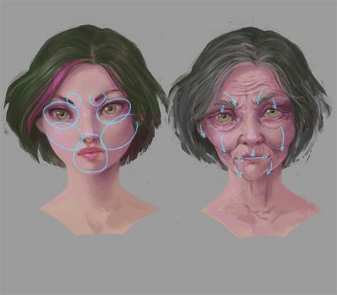How To Paint An Aging Face · 3dtotal · Learn Create Share