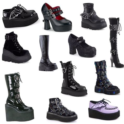 📂 On Twitter Emo Shoes Metal Clothing Grunge Outfits