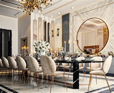 25 Fabulous Luxury Dining Room Design Ideas