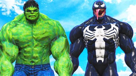 The Incredible Hulk Vs Venom Epic Battle Youtube