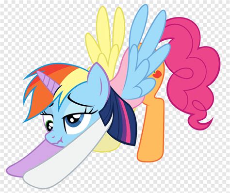 Rainbow Dash Fluttershy Twilight Sparkle Pinkie Pie Rarity Chimera Mammal Vertebrate Png Pngegg