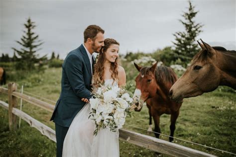 A Rustic Ranch Wedding In The Alaskan Wilderness Rustic Bride