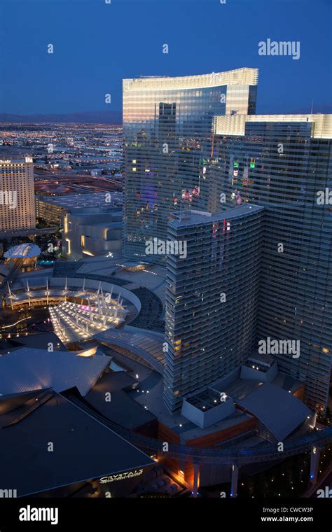 City Center Las Vegas Nevada Stock Photo Alamy