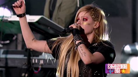 avril lavigne rock n roll remastered live tv show jmmkmml 2013 hd youtube