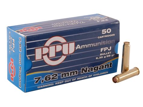 Prvi Partizan 762mm Russian Nagant 762x38mm Ammo 98 Grain Full