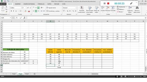Como Realizar Una Tabla De Frecuencias Y Su Implementaci N En Ms Excel