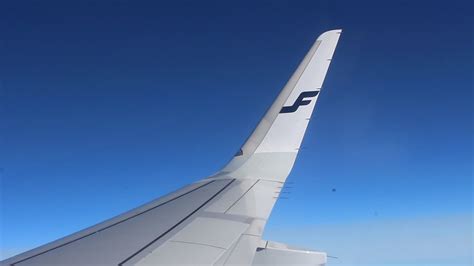 Finnair Airbus A321 Sharklets Flight From Helsinki To Copenhagen