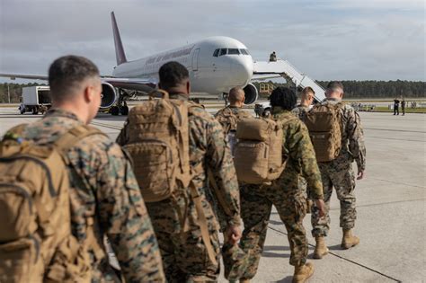 Ii Marine Expeditionary Force Marines Board Usns Trenton In The Mediterranean Sea Us Naval