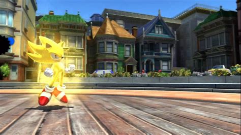Sonic Generations Ps3 All Modern Stages With Super Sonic Youtube