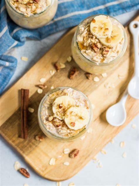 20 ideas for low calorie overnight. Banana Bread Overnight Oats | Recipe | Low calorie ...