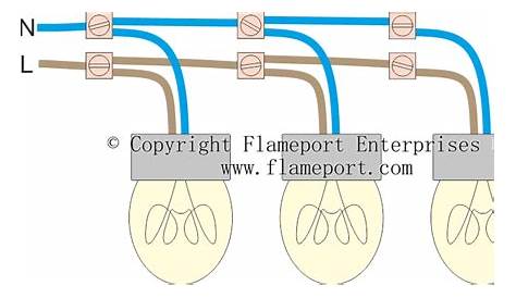 wiring diagram for ceiling downlights