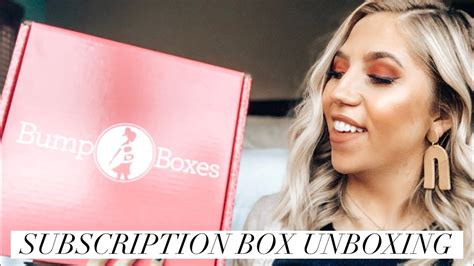 Bump Boxes Unboxing Abbie Klein Youtube