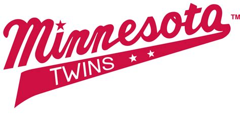 Minnesota Twins Logo Wordmark Logo American League Al Chris