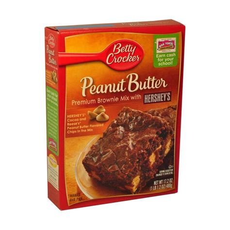 Betty Crocker Delights Peanut Butter Cookie Brownie Bars Mix 599