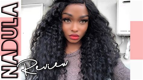 NADULA HAIR Amazon wig Review | Big Curly Hair look - YouTube