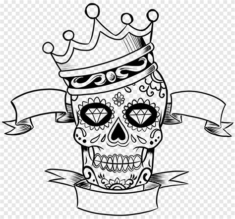 Calavera Coloring Book Skull Day Of The Dead Child Skull Child