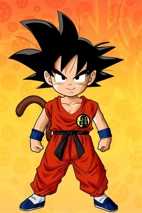 Pin De Rai En Anime Games And Manga Imagenes De Goku Niño