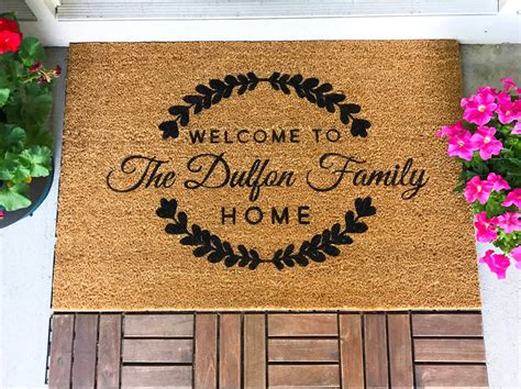 Home And Living Front Door Mat Home Welcome Mat Together Is A Beautiful