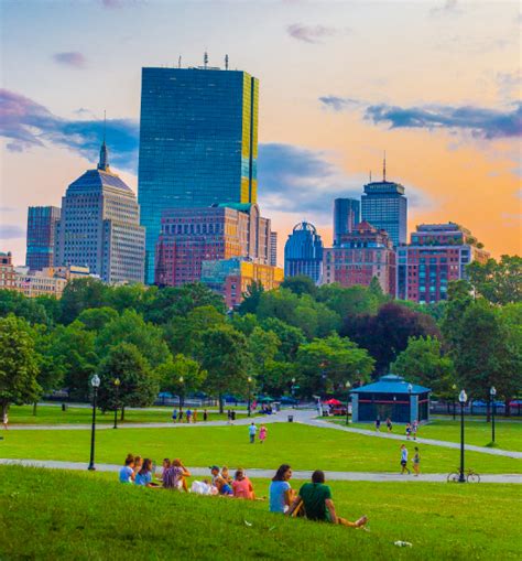 Summer In Boston Harbor Island Outdoor England Beaches