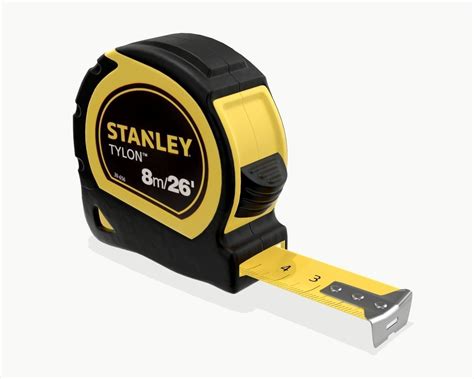 3D Stanley tylon measuring tape metric imperial | CGTrader