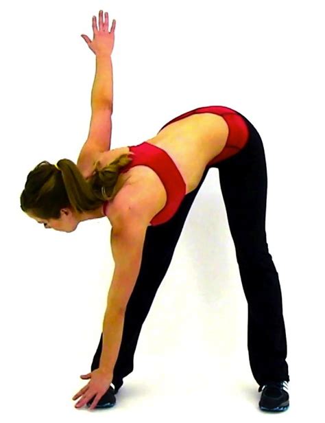 Check spelling or type a new query. Crossover Toe Touches (lower back, abs & obliques): 1 ...
