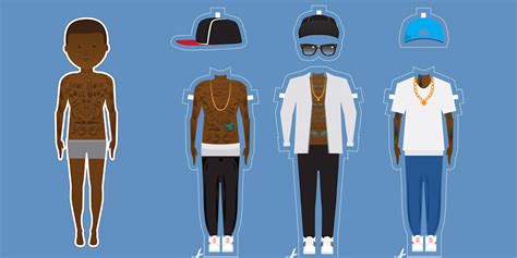 Evolución En Dibujos De La Moda Hip Hop Y Rap Listado