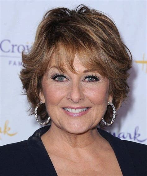 62 Hairstyles for Women Over 50 with Bangs