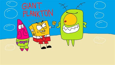 A Spongebob Squarepants Short Giant Plankton Youtube