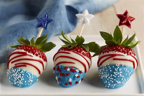 4th Of July Chocolate Covered Strawberries Driscolls