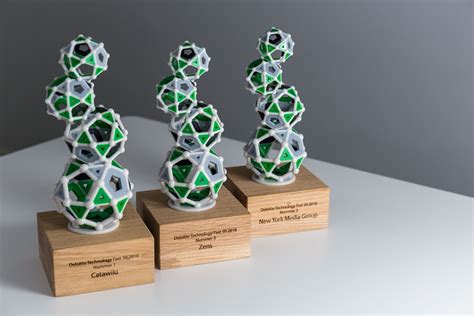 3d Printed Trophy Custom Made Awards Design Awards 3d Printing
