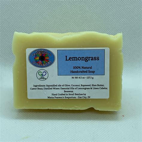 Lemongrass Soap Bar The Soaporium